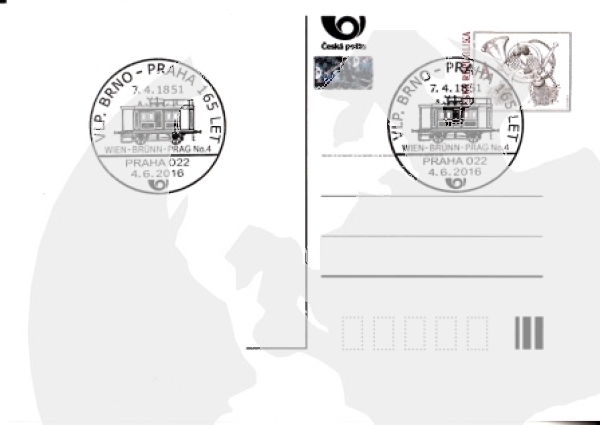 CDV - Ruční příležitostné poštovní razítko s ochoty ● - I. pololetí 2016
